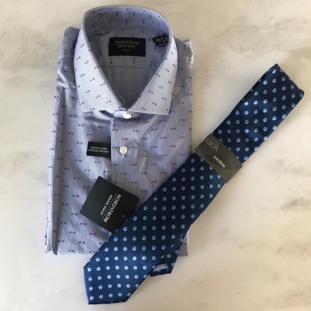 Nordstrom Men’s shirt and tie